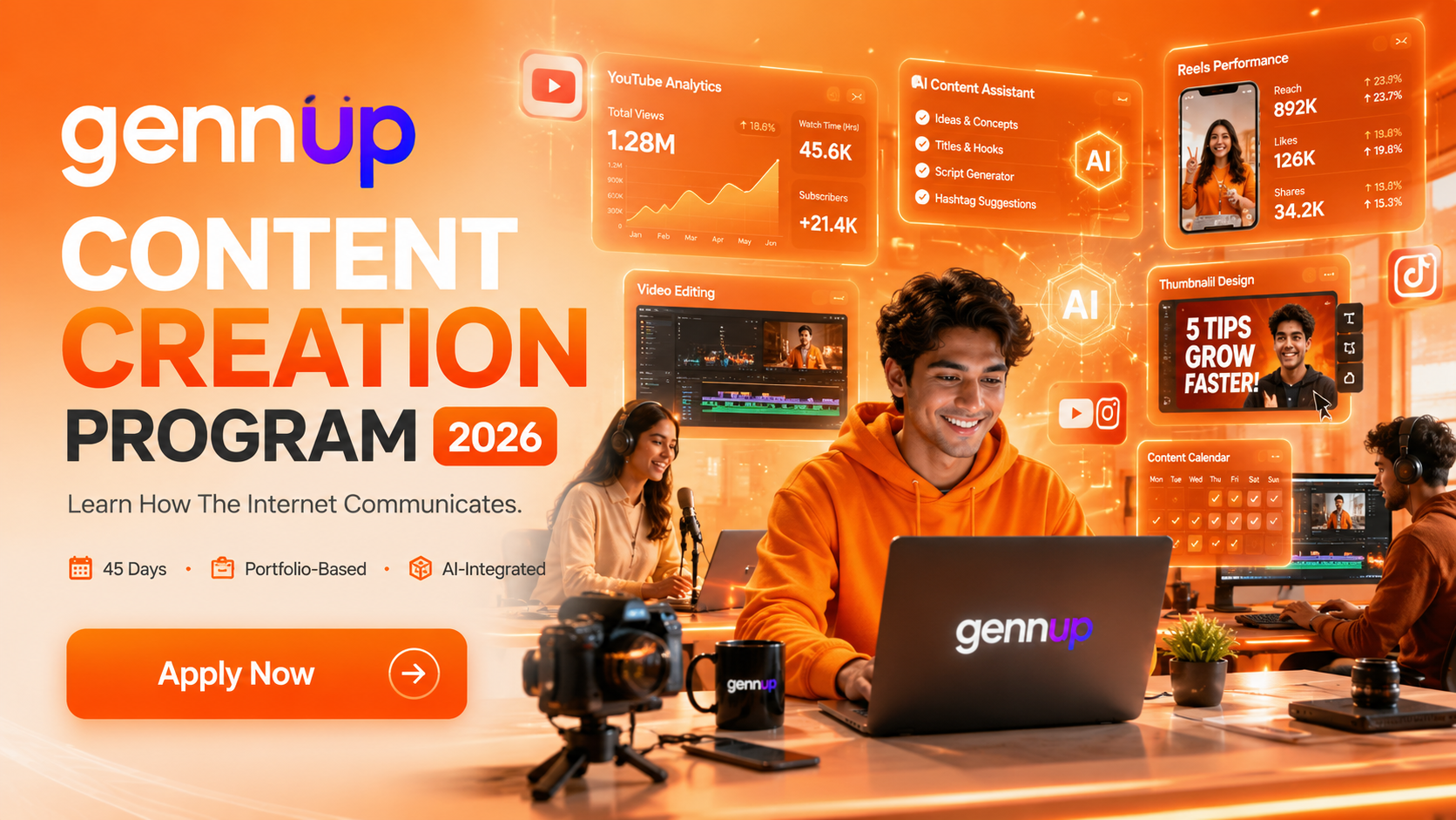 Content Creation Program — desktop